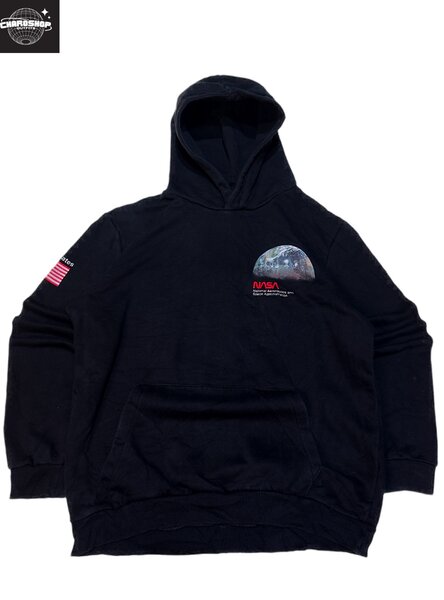 Sweat à Capuche NASA Noir