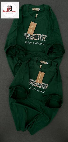 T-shirt en coton vert