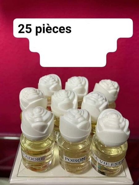 Essence de parfum 25 pièces