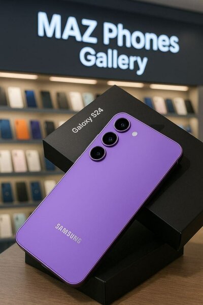 Samsung Galaxy S24 violet
