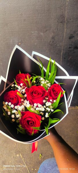 Bouquet de roses élégantes