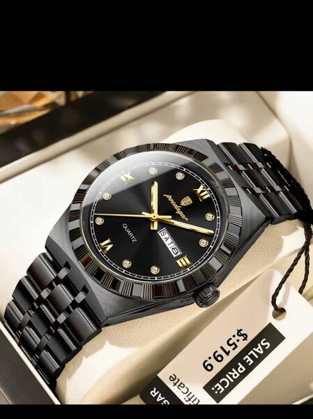 Montres Élégantes en Acier Inoxydable