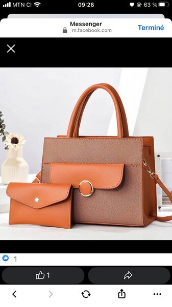 Sac à main élégant en cuir