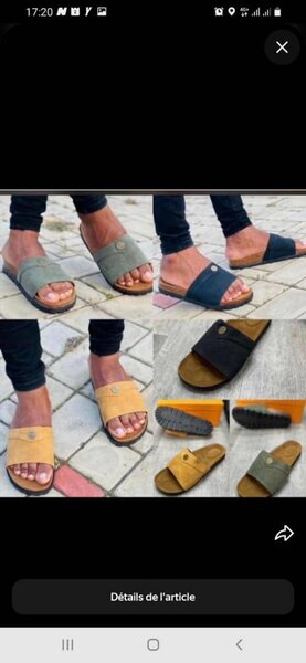 Sandales Hommes Confortables