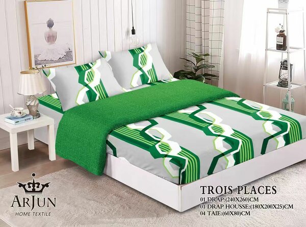 Parure de Lit Design Vert