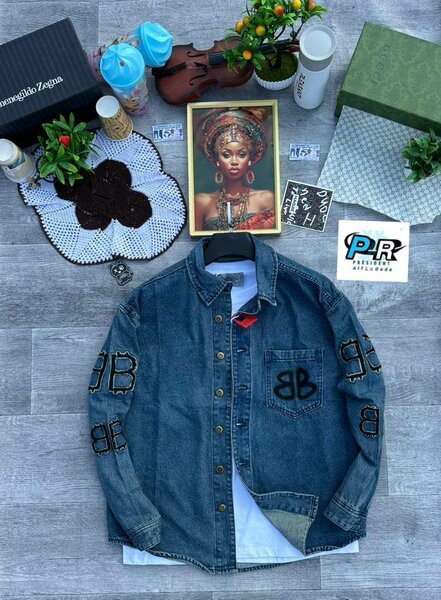 Veste en jean moderne homme