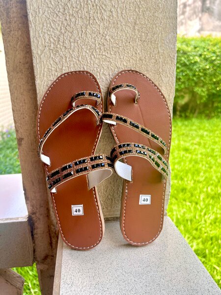 Sandales perlé
