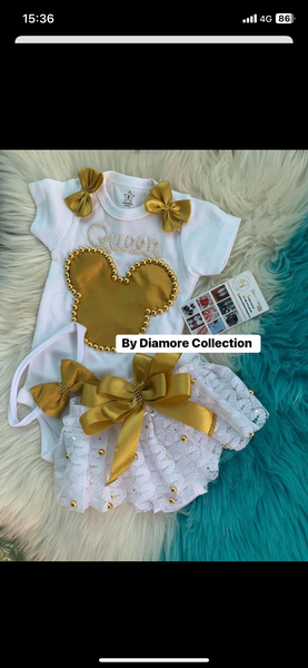 Barboteuses +jupe personnalisée