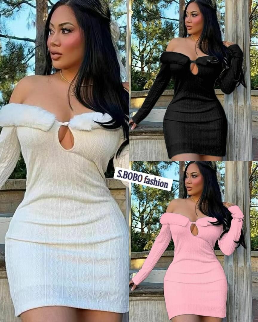 Robe moulante tendance chic