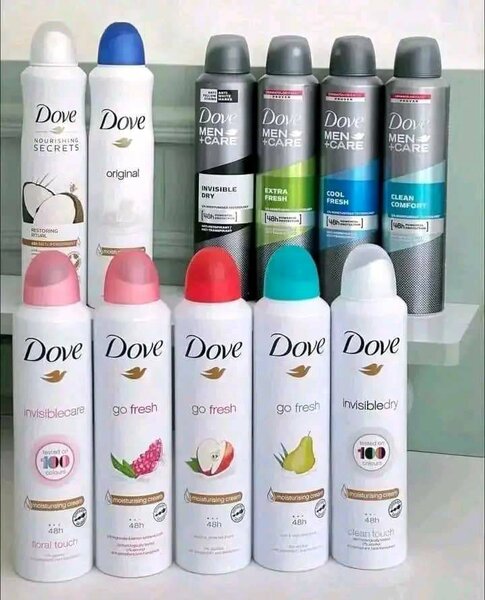 Dove Déodorant Spray pour Homme et Femme