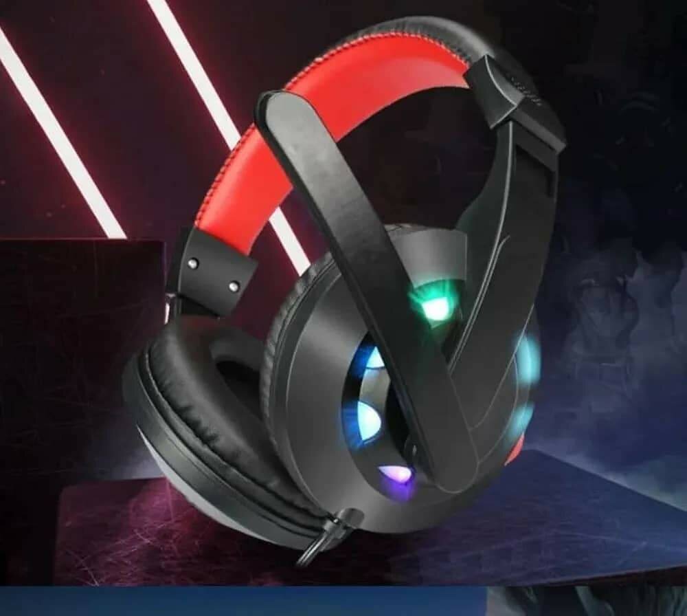 Casque de Jeu Casque PC avec Microphone 7.1 Surround Sound &