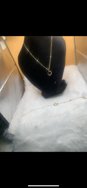 Collier et Bracelet Dorés Élegants