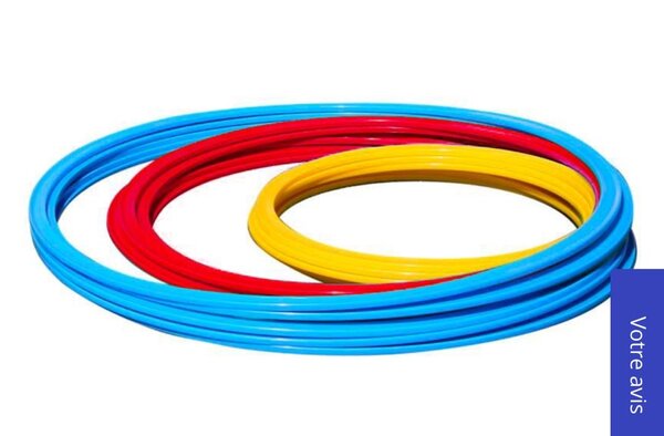 Cerceaux de sport colorés