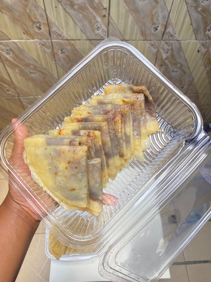 Crêpes Sucrées au nutella