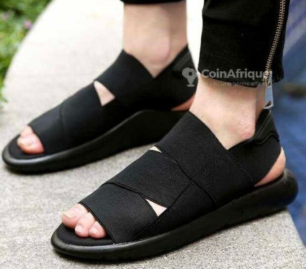 Sandales confortables noires