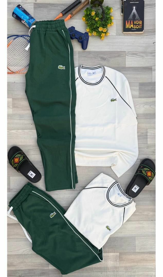 Ensemble de sport Lacoste pour hommes