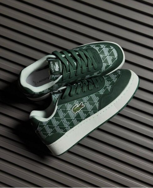 Lacoste Baskets Homme Vertes