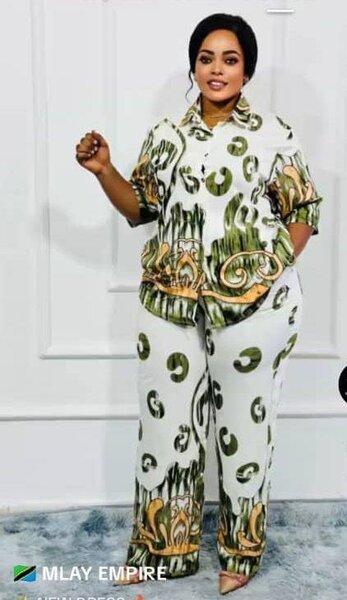 Ensemble décontracté imprimé chic