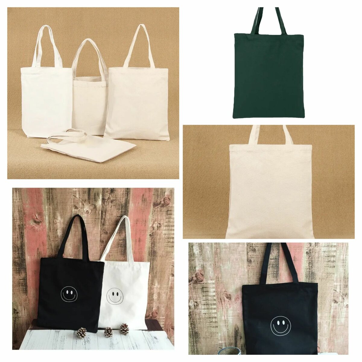 Quality Plain Tote Bags For Customization