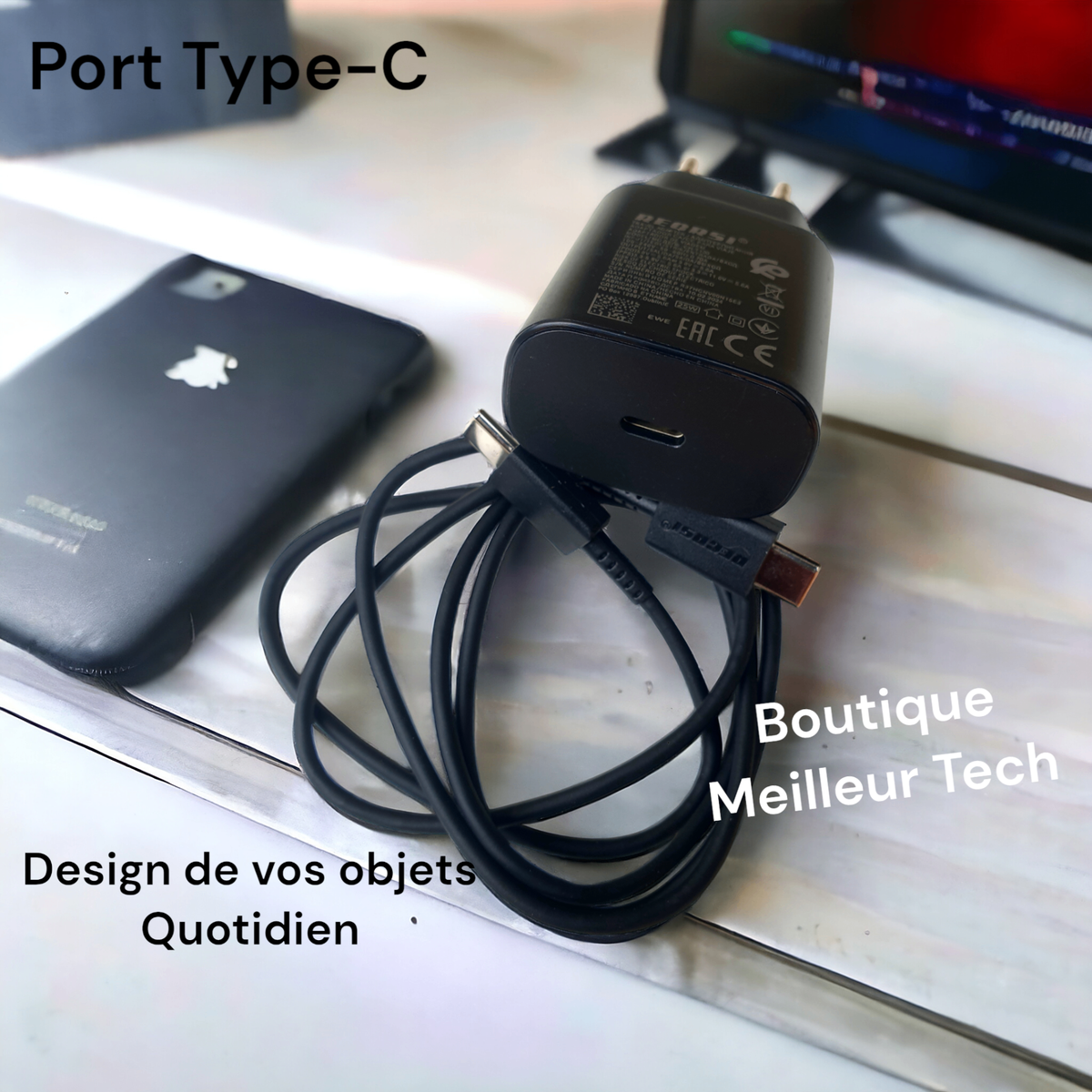 Recrsi Chargeur rapide 25w Type-C - chargeur Original