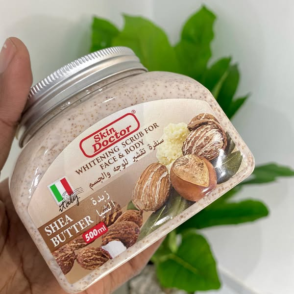 Whitening scrab for face & body