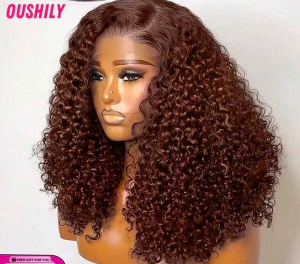 Perruque Bouclée Synthétique