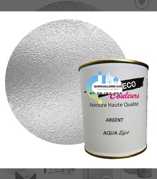 Peinture alu argenté 150g