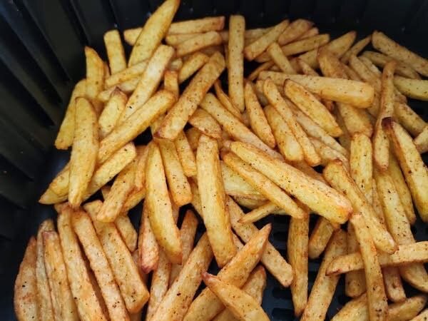 Frites croustillantes épicées