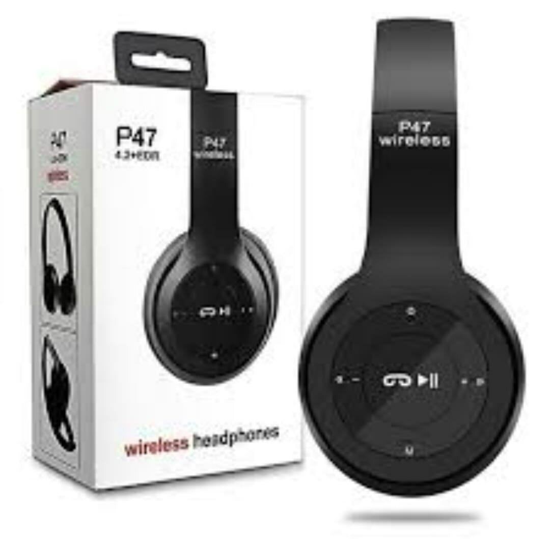 P47 wireless headphones Bluetooth