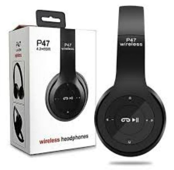 P47 wireless headphones Bluetooth