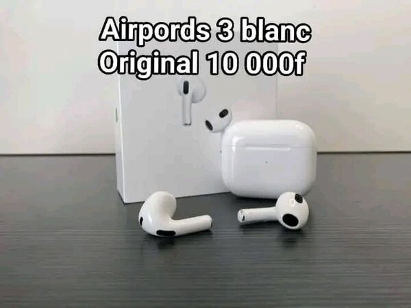 Écouteurs sans fil blancs