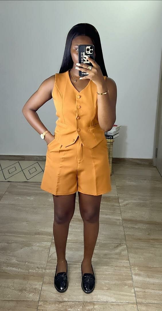 Combinaison Short Femme Été