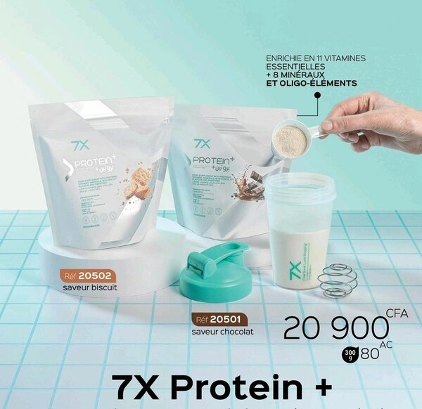 7X Protéine+ Saveur Biscuit