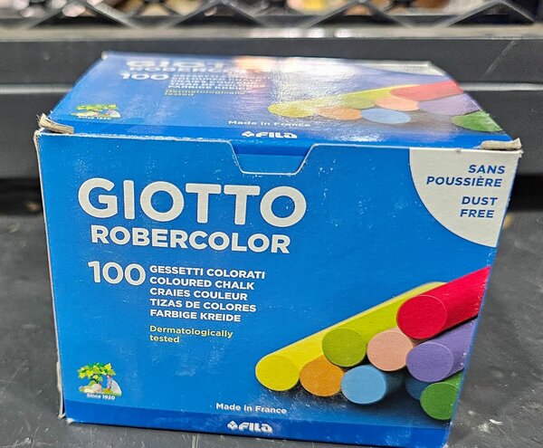 Craies Couleur Giotto Sans Poussière