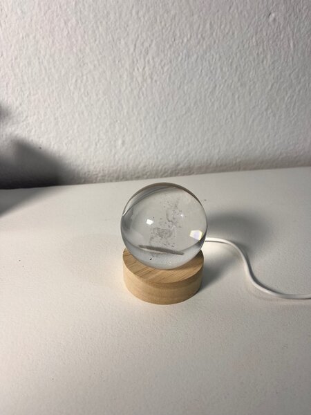 Lampe de cristal 3D LED