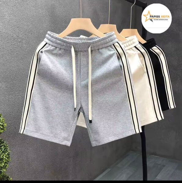 Shorts à rayures sport