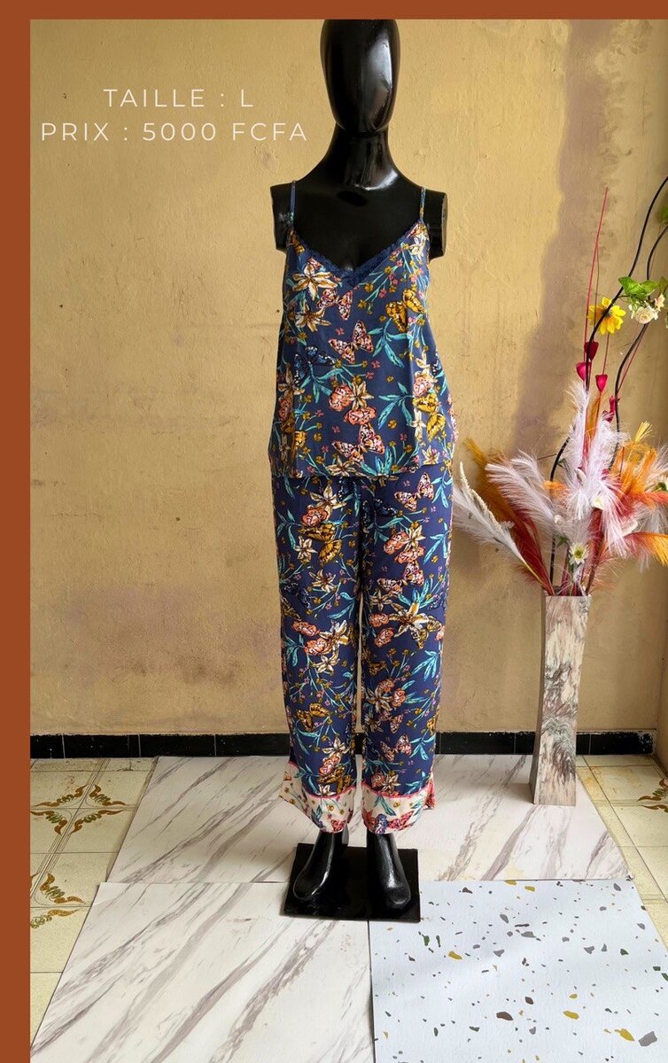 Floral Women's Pajama Set