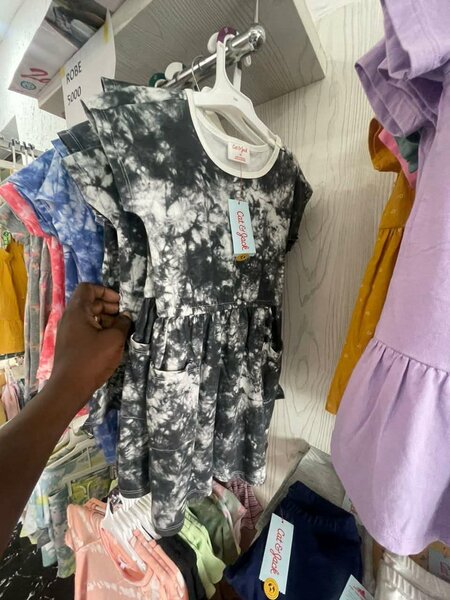 Robe Enfant Tie-Dye Mode