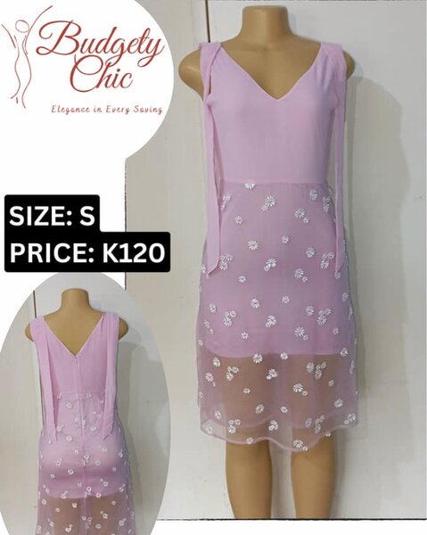 Chic women's dress color color purple size: s-m