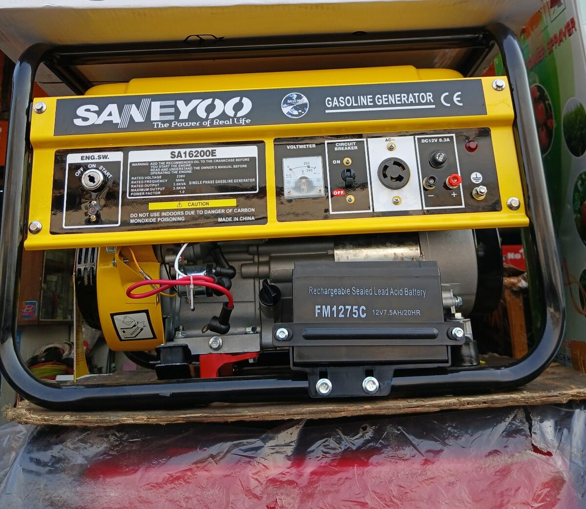 Groupe électrogène 3,5Kva Démarrage A clé