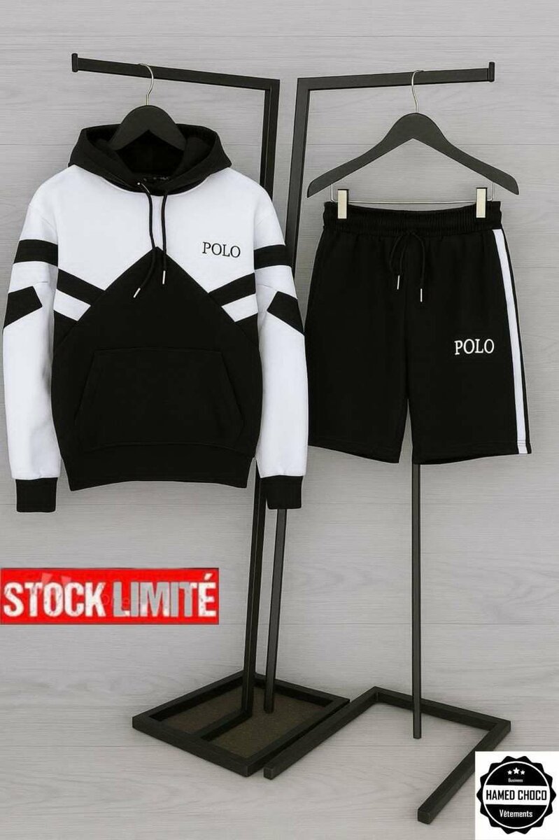 Set Hoodie et Short Sport