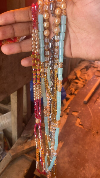 Baya en perles colorées bohème