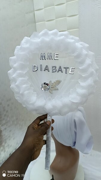 Éventail de Mariage Personnalisé