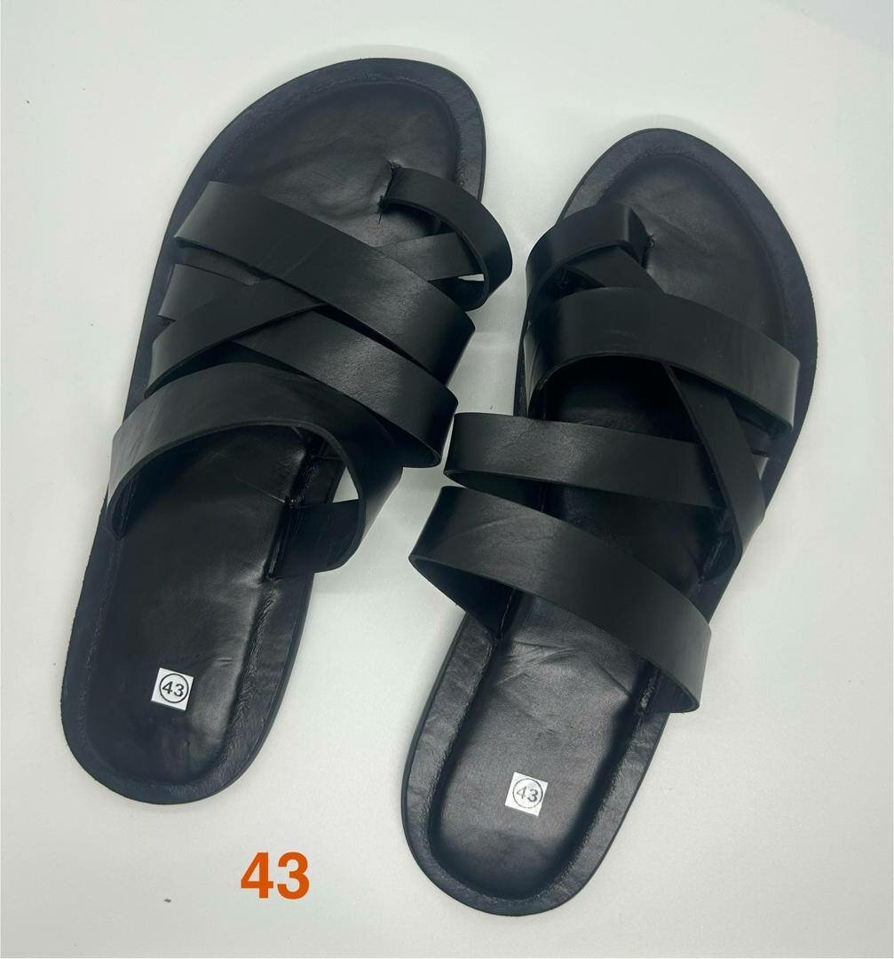 Sandales en cuir pour hommes