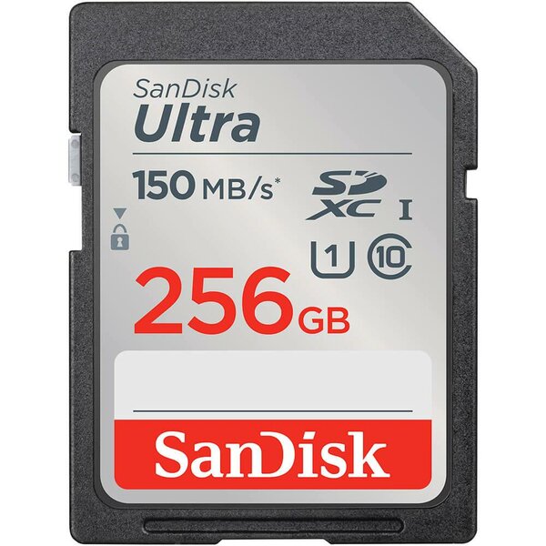 Carte SD SanDisk 256GB Ultra