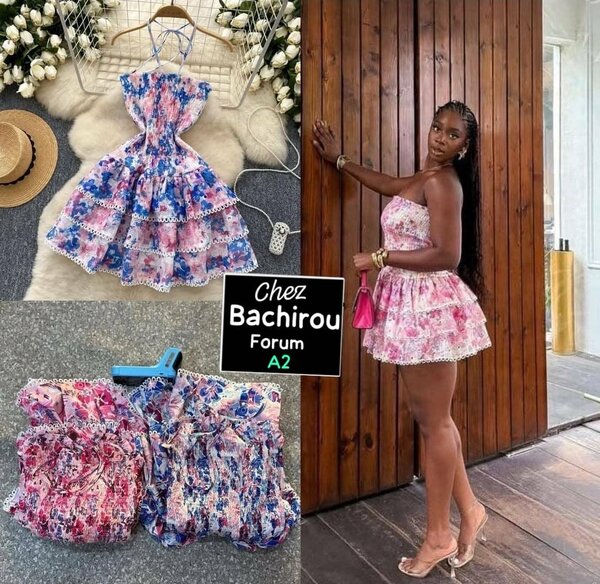 Robe d'été florale légère