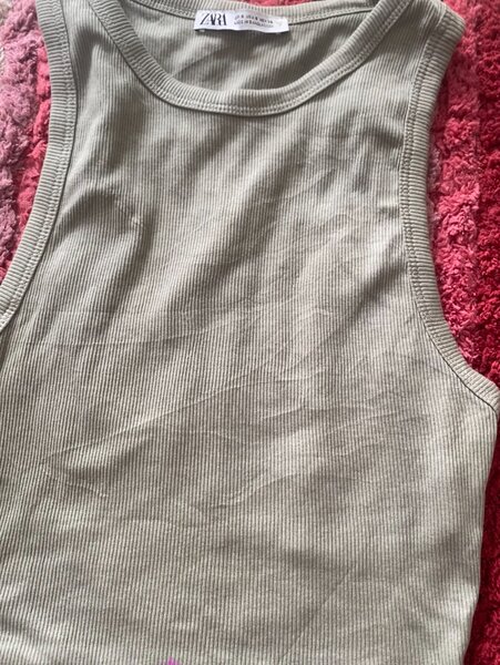 Débardeur côtelé femme