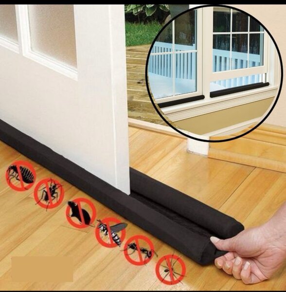 Bas de Porte et Fenetre Double Isolation Stop insectes, Froi