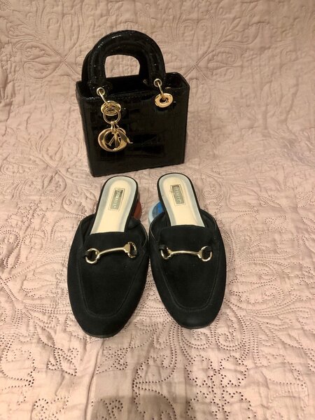 Black Primark Half Loafers