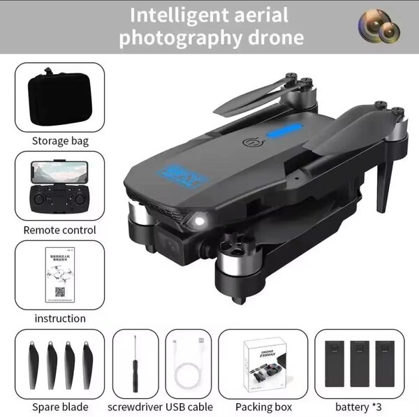 Drone E88MAX avec Caméra HD